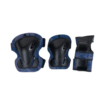 Набор защиты Tech Team Safe fit adult 3.0 Blue (синий) размер S