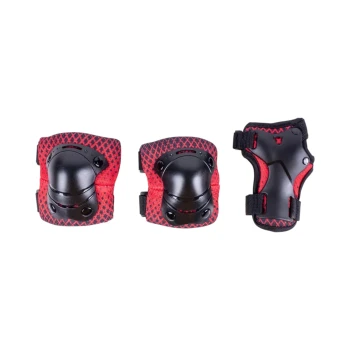 Набор защиты Tech Team Safe Fit Teens 1.0 Red (Красный) Размер L